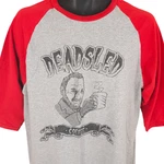 Dead Sled Coffee Shirt Mens Size Large Gray Red Robert Englund Nightmare Blend. Fixed Price $41.99.