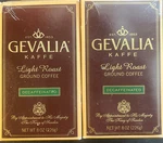 Lot 2 Gevalia Kaffe Light Roast Ground Coffee Decaffeinated 8 Oz.. Fixed Price $24.99.