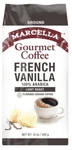Marcella French Vanilla 100% Arabica Light Roast Gourmet Ground Coffee 12 Oz.. Fixed Price $22.64.