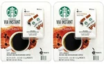 X Starbucks Via Instant Colombia Coffee Medium Roast 26 Ct Each, Total 52. Fixed Price $43.90.
