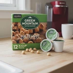 Green Mountain Roasters Hazelnut Coffee, Light Roast, Keurig Single-se.... Fixed Price $27.99.