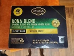 Kroger Private Selection Kona Blend Medium Roast Coffee Pods 48 K-cups Food. Fixed Price $26.00.