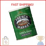French Market & Chicory Decaffeinated Medium-dark Roast Ground Coffee, 12. Fixed Price $18.99.