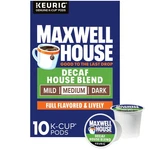 Maxwell House Decaf Blend Medium Roast K-cup Coffee 3.1 Oz (pack 1). Fixed Price $14.16.