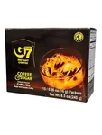 Sugar Black Instant Coffee - Ca Phe Den Duong Hoa 15 Bags Per Box. Fixed Price $18.50.