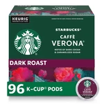 Starbucks K-cup Coffee Pods, Dark Roast 24 Count (pack 4), Caffe Verona. Fixed Price $100.96.