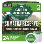 Green Mountain Sumatra Reserve K-cups. Fixed Price $21.95.
