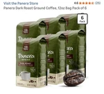 Panera Dark Roast Geound Coffee Case 6 12OZ Bags. Fixed Price $27.00.