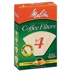 Melitta #4 Cone Coffee Filters, Unbleached 100 Count (pack 1), Brown. Fixed Price $8.09.