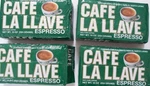 4 Cafe Llave Ground Coffee Espresso Dark Roast 10 Oz Each / Free Shipping. Fixed Price $36.45.
