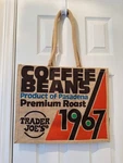 Trader Joes Tote Bag 1967 Coffee Beans New With Tags. Fixed Price $15.00.