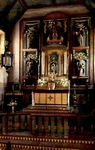 San Gabriel Mission Altar, 1790S Statues From Spain Postcard. Fixed Price $19.95.