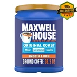 Maxwell House Original Roast Ground Coffee, 38.2 Oz Container. Fixed Price $24.99.