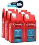 Community Coffee Breakfast Blend Medium Roast Ground 12OZ Bags Pack 6. Fixed Price $38.94.