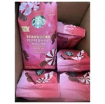 Starbucks Coffee Peppermint Mocha Ground Light Roast 11 Oz 6 Bag Older Stock.. Fixed Price $39.20.