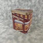 Vintage Maxwell House Cafe Cappuccino Winter Scene Tin Canister Box 1990S Decor!. Fixed Price $6.15.