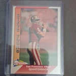 Pacific 1991 Steve Young San Francisco 49ERS Football #470 Base Set. Fixed Price $5.00.