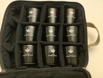 Starbucks Coffee Master 9 Ceramic Cups With Carrying Case - Barista Set. Fixed Price $79.99.