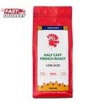 Puroast Low Acid Coffee Half Caff French Ground Dark. Fixed Price $51.30.