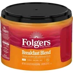 (3 Pack) Folgers Breakfast Blend Ground Coffee, Mild Roast, 22.6 Oz. Fixed Price $46.99.