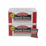 100% Arabica Ground Coffee Pre-measured Pouches, 126 Pk.. Fixed Price $68.97.