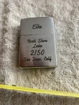 B.p.o.e. Elks Lighter North Shore Lodge 2150 San Diego Calkor. Fixed Price $80.00.