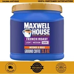 Maxwell House French Roast Dark Ground Coffee (1.6 Pounds) 25.6 Oz. Fixed Price $19.99.