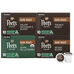 Peets Coffee, Keurig K-cup Pods Dark Roast Variety Pack Major Dickasons Ble.... Fixed Price $72.57.