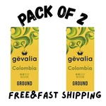 (2 Pack) Gevalia Medium Roast Columbia Arabica Ground Coffee, 12 Oz. Bag. Fixed Price $11.70.