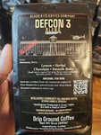 Defcon 3 Blend Medium Roast Ground Coffee 12OZ Bag Peru Amazonas. Fixed Price $24.99.