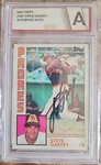1984 Topps Steve Garvey #380 San Diego Padres Signed Authentic Autograph. Fixed Price $24.99.
