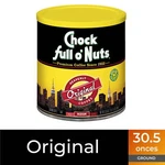 Chock Full O'nuts Original Ground Coffee, 30.5 Ounce Can. Fixed Price $21.36.
