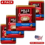 Hills Bros French Vanilla Cappuccino Instant Coffee MIX,16 Ounce Canister 4 Pack. Fixed Price $14.65.