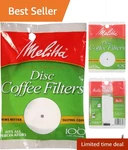 Ultimate 100 Pack Melitta Disc Coffee Filters For Superior Experience. Fixed Price $9.99.