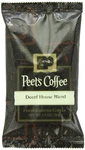 Peets 504913 Coffee Portion Packs, House Blend, Decaf, 2.5 Oz Frack Pack, 18/BOX. Fixed Price $62.78.