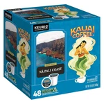 Kauai Coffee Single-serve Pods, Na Pali Coast Dark Roast, 48 Count Value Deal. Fixed Price $65.90.