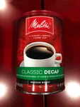 Melitta Classic Blend Decaf Medium Roast Ground Coffee 10.5OZ. Fixed Price $9.77.