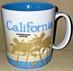 2009 California Starbucks Collector Series 16 Oz. Coffee Mug New No Box. Fixed Price $23.00.
