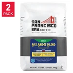 San Francisco Bay Coffee Decaf Bridge Blend Ground 28OZ, 2-PACK. Fixed Price $51.99.