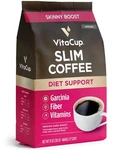 Slim Ground Coffee, Diet Support With Ginseng, Garcinia, B Vitamins, Medium Dark. Fixed Price $32.97.