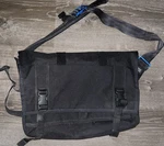 Mission Workshop Waterproof 27L Messenger Bag Black Euc - Blue Buckles. Fixed Price $179.99.