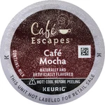Gourmet Single Coffee Cafe Mocha 12 Count K-cups Esca Es,(green.... Fixed Price $22.77.