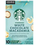 Starbucks White Chocolate MACADAMIA10 K-cup Coffee Pods Exp 06-2026. Fixed Price $23.99.