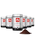 Illy Ground Drip Coffee, Forte Dark Roast, 100% 8.8 Ounce (pack 6), Silver. Fixed Price $128.33.