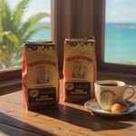2 Bags Tortuga Ground Roast Rum Caribbean Coffee New 10OZ. Fixed Price $29.00.