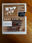 Copper Cow Coffee Classic Pour Over, 5 Count, 7.4 Oz. Fixed Price $20.00.