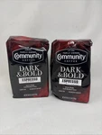 Community Espresso Roast Ground Coffee, Dark And Bold 40 Oz 2 Pack. Fixed Price $44.99.