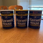 Vintage Maxwell House 16OZ Coffee Can Electra-perk Fresh Lock Lot 3. Fixed Price $25.00.