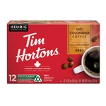 Tim Hortons Colombian Medium-dark Roast K-cup Coffee Pods For Keurig Brewers 12. Fixed Price $6.38.