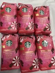 (6) Starbucks Coffee Peppermint Mocha Ground Light Roast 11 Oz Bags Bb 5/20/2026. Fixed Price $34.00.